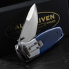 Fallkniven PXL Juma Blue Snake Folding Knife