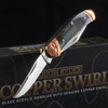 Rough Ryder Copperhead Copper Swirl Folding Knife