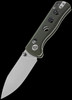 QSP Canary Glyde G10 Stonewashed Folding Knife Olive Green