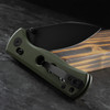 QSP Canary Glyde G10 Black Folding Knife