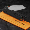 Vosteed Parallel Black Orange Folding Knife