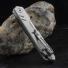 Marbles Carbon Fibre G10 Razor Folding Knife