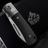 QSP Hedgehog Spear Point Micarta Folding Knife