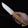 Joker Ranger Bushcraft Curly Birch Firesteel Fixed Blade