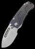 Medford Hunden - S35VN Steel, Tumbled Blade, Standard Grind - Grade A1