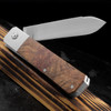 Steenkamp Barlow Mopani Burl Custom Knife