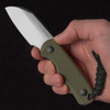Kizer Drop Bear G10 OD Green Fixed Blade