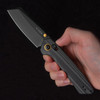 Kizer Madrac Black Micarta Folding Knife