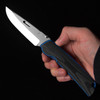Rockstead HIGOIIX-CF-ZDP (BL) Folding Knife