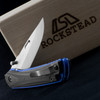 Rockstead HIGOIIX-CF-ZDP (BL) Folding Knife