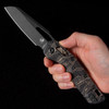 Microtech MSI AP Tiger Camo Stripe Folding Knife