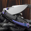 Null Raiden R2 Aero Blurple Folding Knife