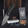 Null Raiden R2 Aero Dark Stonewashed Folding Knife