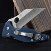 Spyderco Yojimbo 2 Cobalt Blue SPY 27 Folding Knife