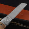 Wheat State Cutlery Peacemaker Burl Wood Folding Knife