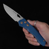 Real Steel Griffin Pro Denim Micarta Folding Knife