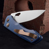 Real Steel Griffin Pro Denim Micarta Folding Knife