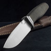 Lionsteel Acha Green Burlap Micarta Fixed Blade