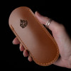 QSP Dolphin Pouch Light Brown