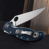 Spyderco Stretch XL Cobalt BLUE Folding Knife