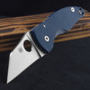 Spyderco MicroJimbo Cobalt Blue Folding Knife