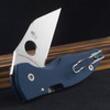 Spyderco MicroJimbo Cobalt Blue Folding Knife