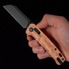 QSP Penguin Glyde Lock G10 Copper Foil Black Folding Knife