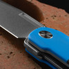 Vero Avid 1 Stonewashed G10 Folding Knife Black/Blue