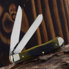 Case Trapper Olive Green Folding Knife