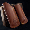 Spartan Leather Knife Slip - Large SHF Chestnut