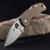 Spyderco Native 5 Brown G10 Sprint Run Folding Knife