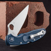 Spyderco Police SPY27 Cobalt Blue Folding Knife