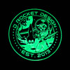 D Rocket Design Rocket Girl Morale Patch