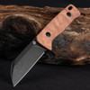 QSP Baby Penguin G10 Copper Foil Blackwashed Fixed Blade