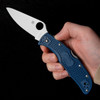 Spyderco Endela Cobalt Blue Lightweight Folding Knife