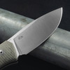MKM Small LOV Green Micarta Fixed Blade
