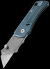 Twisted Assisted Pallas Titanium Utility Knife Blue