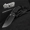 TRC South Pole G10 DLC Fixed Blade