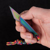 CRKT HangTi Iridescent Fixed Blade