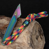 CRKT HangTi Iridescent Fixed Blade