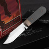 Jack Wolf Knives Backwoods FixEDC Titanium Starburst Fixed Blade