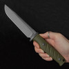 Kizer Camp 180 Stonewashed Fixed Blade