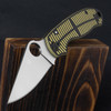 Spyderco Para 3 Salt Yellow and Black Folding Knife