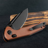 Sencut Glenspar Micarta Black Folding Knife