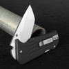 1881 Knife Works Broadway Black Tumbled Tanto Folding Knife