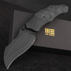 We Knife Orc Boss Black Carbon Fiber Folding Knife