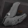 We Knife Orc Boss Black Carbon Fiber Folding Knife