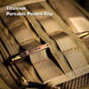 Remette Tactical Pen Titanium Gold