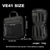 Viperade VE41 Knife Pouch with 8-Slot & Tool Pouch Blk
