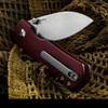 Kizer Yorkie Red Micarta